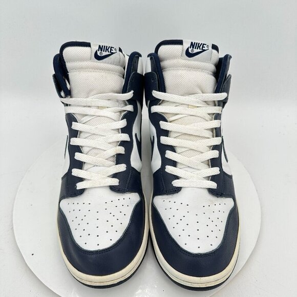 Nike Dunk High Villanova Men Size 11.5 309432 141 Midnight Navy White Shoes - Picture 4 of 15